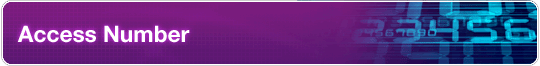TPG Access Numbers