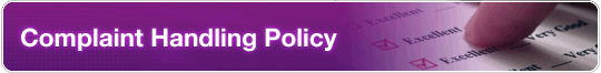 Complaint Handling Policy