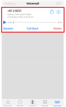 voicemail