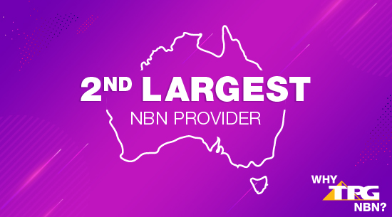 TPG group is the 2nd largest NBN provider in Australia