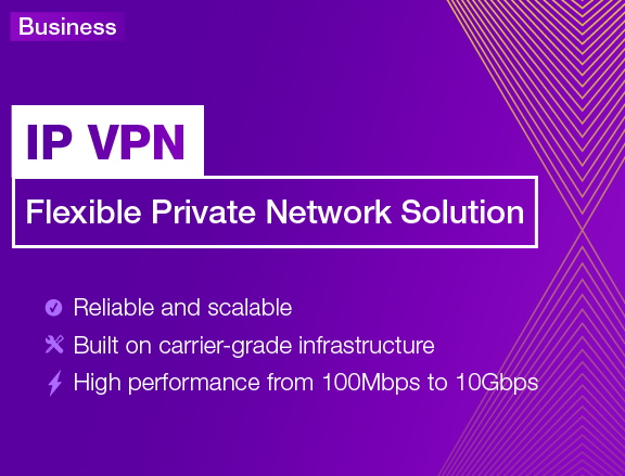 TPG IP VPN - Flexible Private Network Solution mobile banner