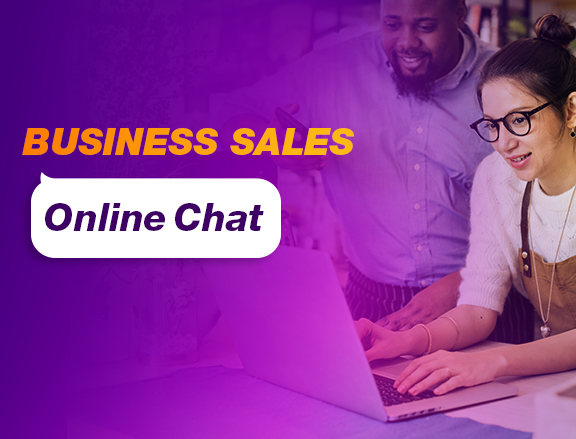 Chat with our business sales team