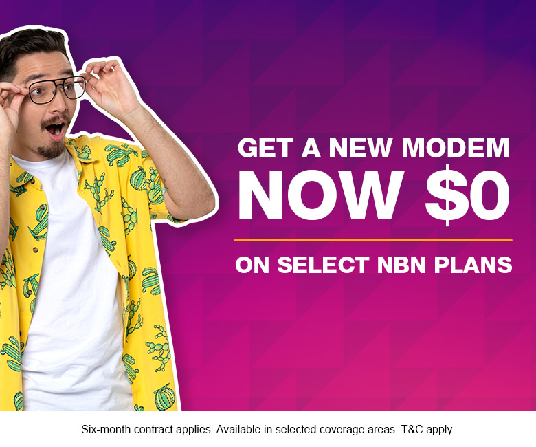 1 Month's plan fees on us - all nbn plans