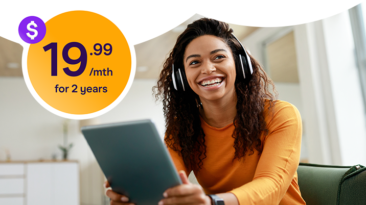 $19.99 per month for two years.