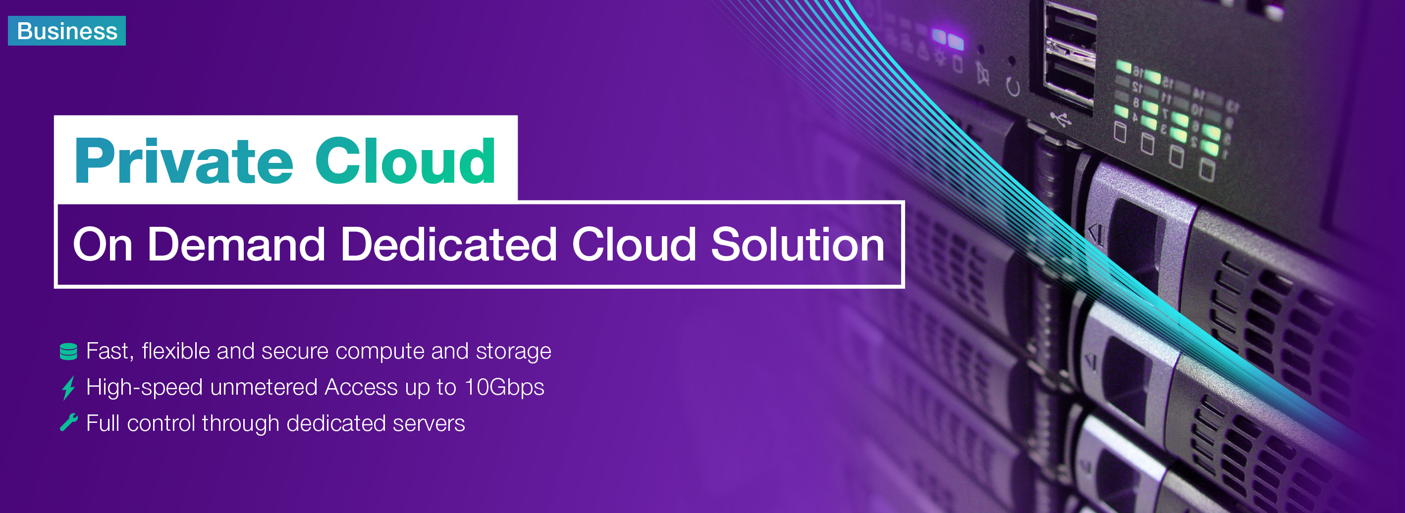 Private Cloud - On Demand Dedicated Cloud Solution